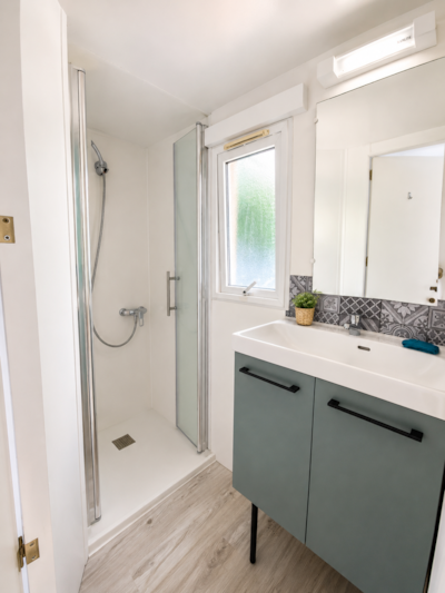 Mobile home for 5 people, 2 bedrooms