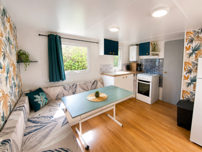 Mobile home for 5 people, 2 bedrooms