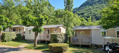 Location - Mobilhome  O'hara Eco - 2 Chambres - image n°1 - Camping Le Gallo Romain