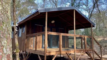 Location - Lodge Cape Town Clim 2 Chambres - Clim + Lave Vaisselle - Camping Le Gallo Romain