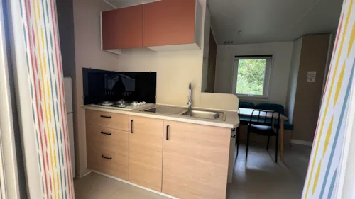 Location - Mobilhome Irm Confort Compact - Clim - 2 Chambres - image n°2 - Camping Le Gallo Romain