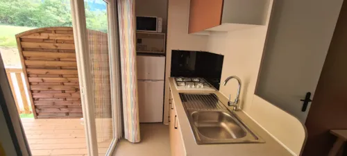 Location - Mobilhome Irm Confort Compact - Clim - 2 Chambres - image n°6 - Camping Le Gallo Romain