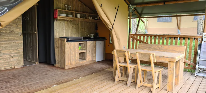 Tente Safari 2 Chambres