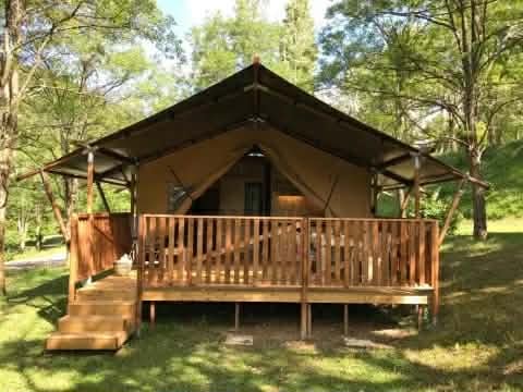 Safari-Zelt – 2 Schlafzimmer