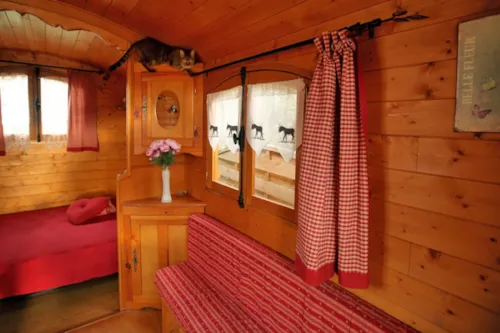 Mietunterkunft - Planwagen - 11 M² - image n°4 - Camping Les Ephélides