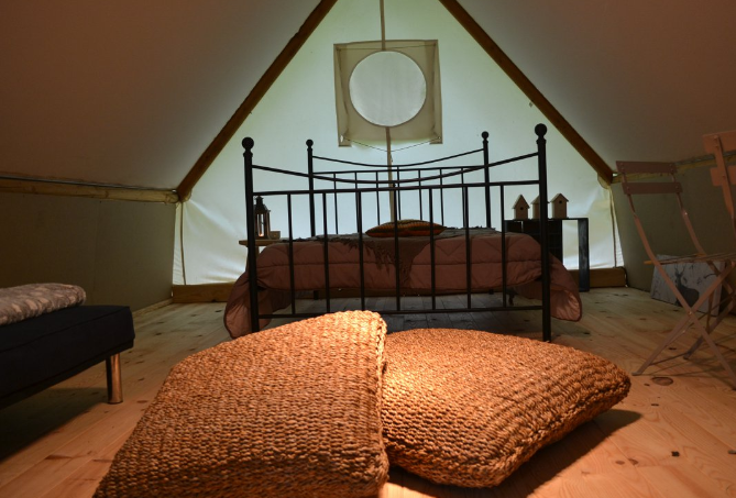Huuraccommodatie - Tente Trappeur - Camping Les Terrasses Provençales