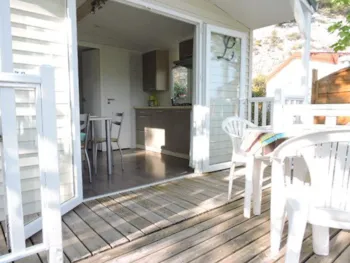 Huuraccommodatie(s) - Cottage Confort - Airconditioning - 1 Slaapkamer - Camping Les Terrasses Provençales