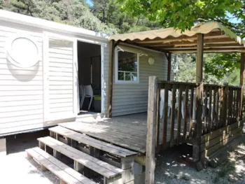 Huuraccommodatie(s) - Cottage Confort - Airconditioning - 2 Slaapkamers - Camping Les Terrasses Provençales