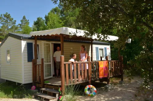 Accommodation - Cottage Essentiel - 2 Bedrooms - image n°2 - Camping Les Terrasses Provençales