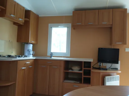 Accommodation - Cottage Essentiel - 2 Bedrooms - image n°6 - Camping Les Terrasses Provençales