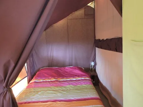 Accommodation - Lodge Aventure Tent - 2 Rooms - image n°7 - Camping Les Terrasses Provençales