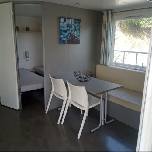 Mietunterkunft - Cottage Confort - Klimatisiert - 2 Zimmer - image n°4 - Camping Les Terrasses Provençales