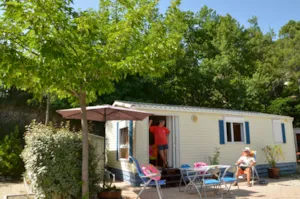 Locatif - Cottage Essentiel - 2 bedrooms - Camping Les Terrasses Provençales