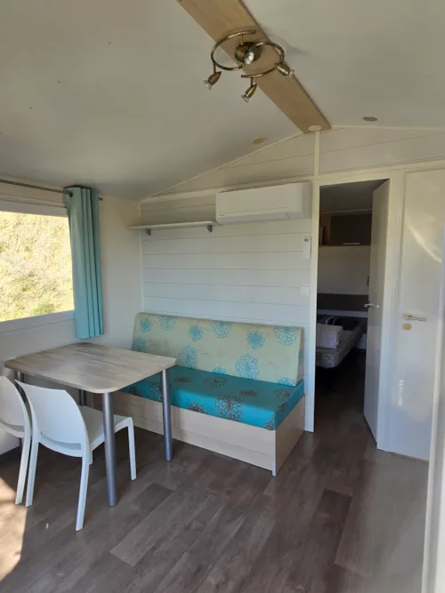 Mietunterkunft - Cottage Confort - Klimatisiert - 1 Schlafzimmer - image n°3 - Camping Les Terrasses Provençales