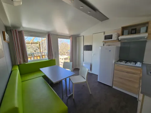 Mietunterkunft - Cottage Confort - Klimatisiert - 2 Zimmer - image n°6 - Camping Les Terrasses Provençales