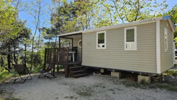 Accommodation - Cottage Confort - Air-Conditioned - 2 Bedrooms - Camping Les Terrasses Provençales