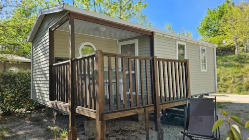 Mietunterkunft - Cottage Confort - Klimatisiert - 2 Zimmer - image n°2 - Camping Les Terrasses Provençales