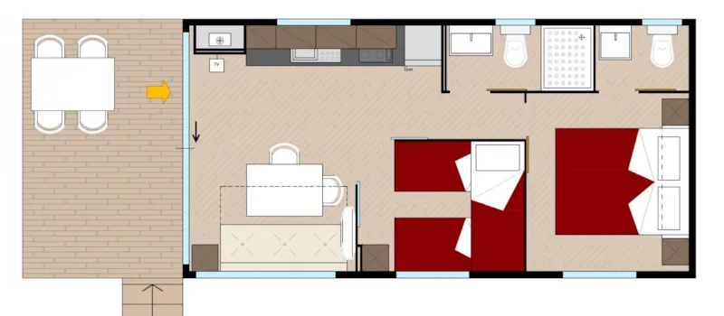 Mobil Home Maxicaravan Lake Premium