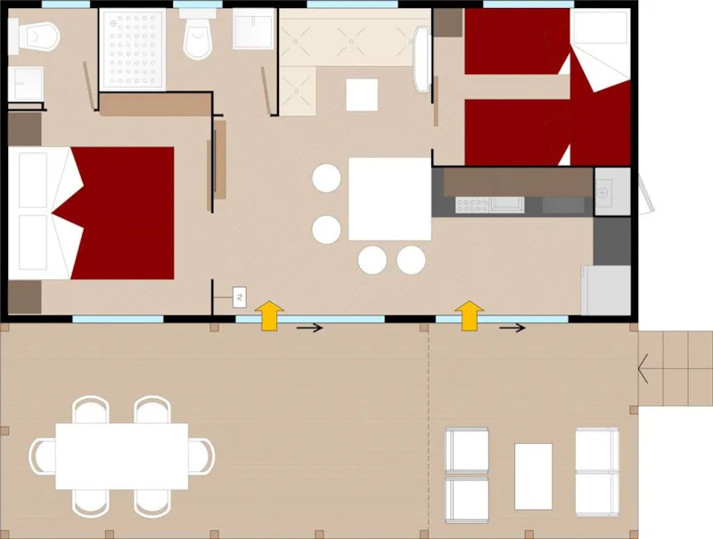 Mobil Home Maxicaravan Lake Premium Plus