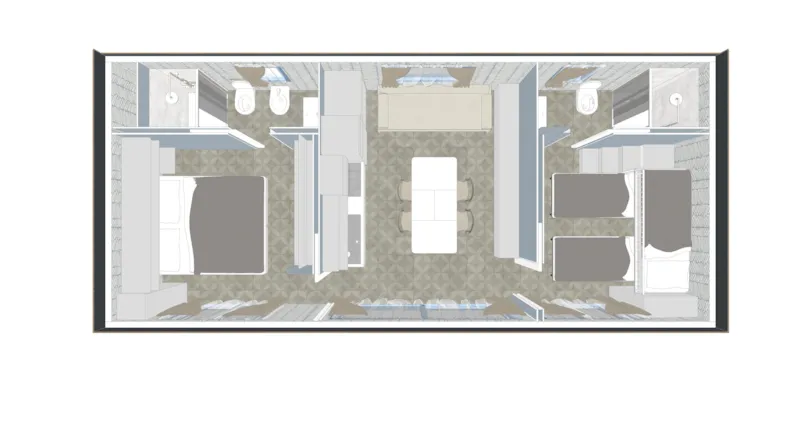 Maxicaravan Jacuzzi View