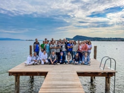 Equipe d'accueil Camping Villaggio Europa Silvella - San Felice Del Benaco