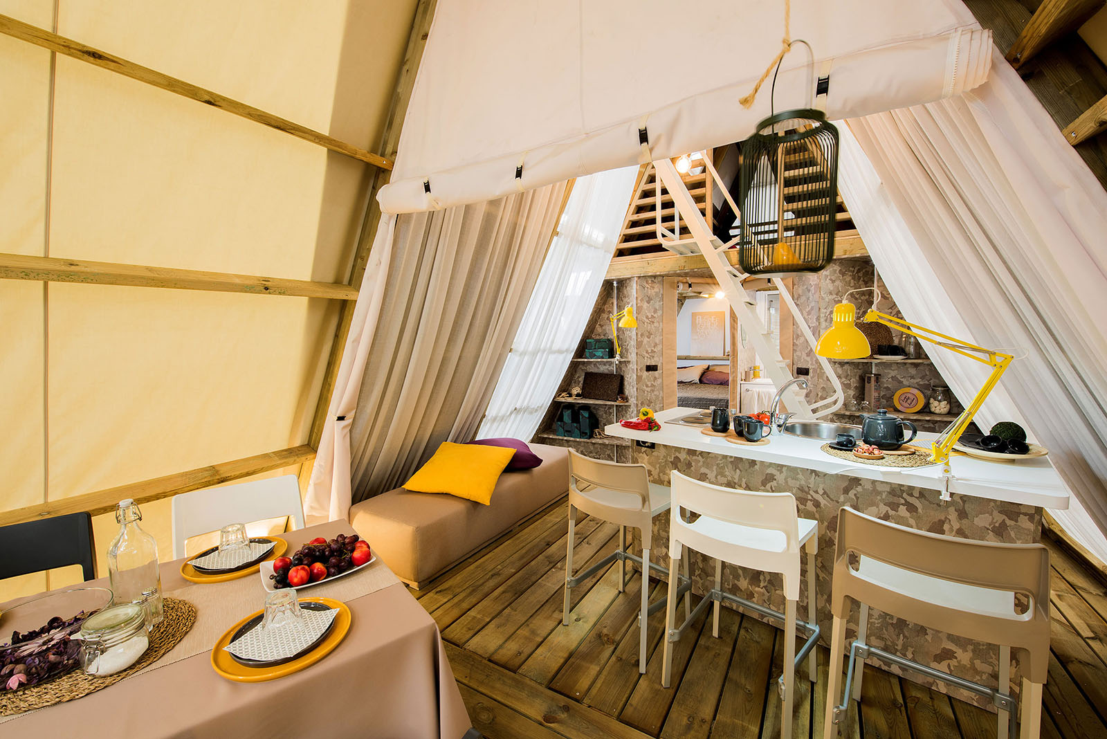 Location - Luxury Lodge Tente - Camping Village Europa Silvella