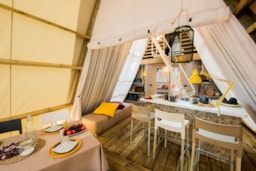 Huuraccommodatie(s) - Luxury Lodge Tent - Camping Villaggio Europa Silvella