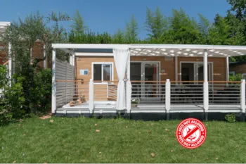 Mietunterkunft - Maxicaravan Superior Jacuzzi 1/5 Pers. - Camping Villaggio Europa Silvella