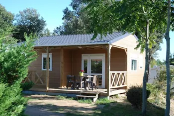 Mietunterkunft - Chalet Cannelle Confort+ Avec Überdachte Terrasse 12M² - Camping La Frétille