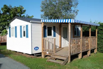 Mietunterkunft - Mobilheim Super Mercure Confort+ - Camping La Frétille