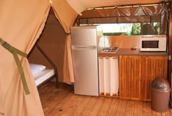 Mietunterkunft - Zeltbungalow Victoria (Ohne Sanitäranlagen) - Camping La Frétille