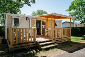 Mietunterkunft - Mobile Home | Comfort Xl | 2 Bedrooms | Sleeps 4-6 | Covered Decking | Ac - - Camping Marvilla Parks - Les Vignes