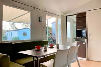 Mietunterkunft - Mobilheim Classic - 31 M²- 3 Zimmer - Hochterrasse - Homair - Camping Marvilla Parks - Les Vignes
