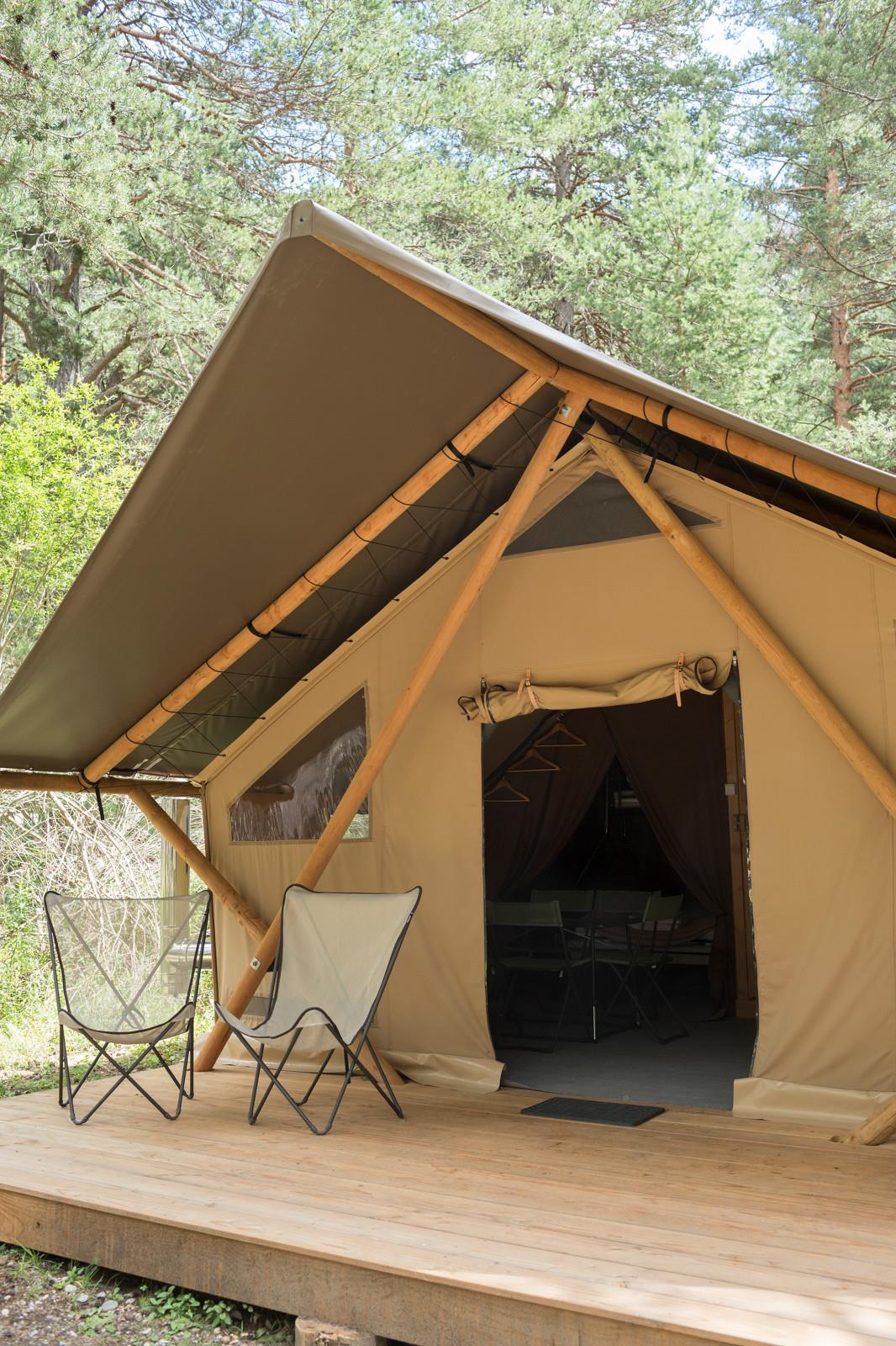 Location - Tente Trappeur - Camping Huttopia Arcachon