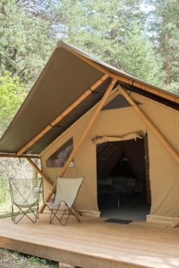 Accommodation - Tente Trappeur - Huttopia Arcachon