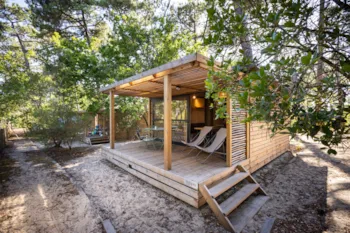 Mietunterkunft - Chalet Evasion - Huttopia Arcachon