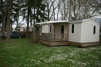 Mietunterkunft - Mobilheim Privilege (2 Zimmer Mit Terrasse) - Camping Le Rochat-Belle-Isle