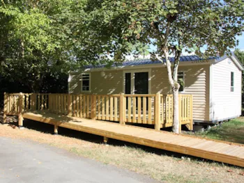 Mietunterkunft - Mobilheim 2 Zimmer Mit Zugang Für Personen Mit Eingeschränkter Mobilität - Camping Le Rochat-Belle-Isle