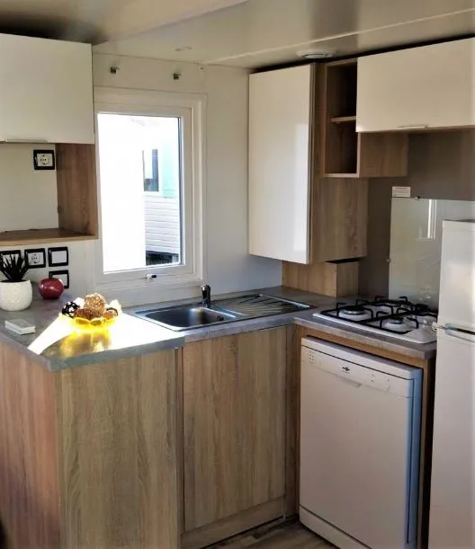 Location - Mobil-Home Quatro 4 Ch - Camping Le Rochat-Belle-Isle