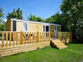 Mietunterkunft - Mobilheim - Behindertengerecht - 30.5M² - Camping L'Ile Cariot