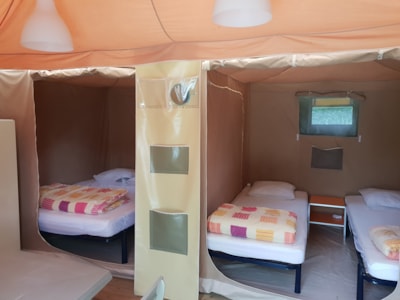 Canvas bungalow - without toilet - 20m²