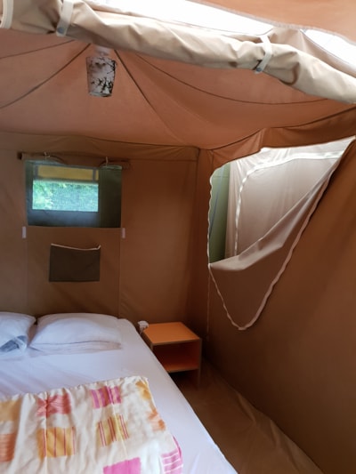 Canvas bungalow - without toilet - 20m²
