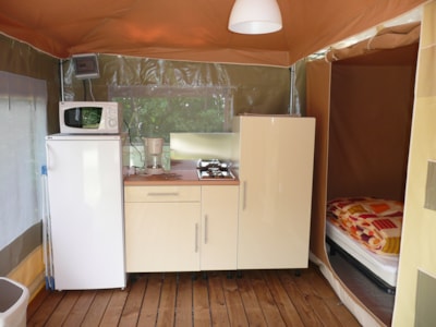 Canvas bungalow - without toilet - 20m²