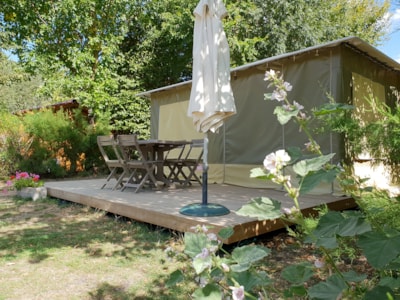Canvas bungalow - without toilet - 20m²