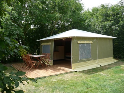 Canvas bungalow - without toilet - 20m²