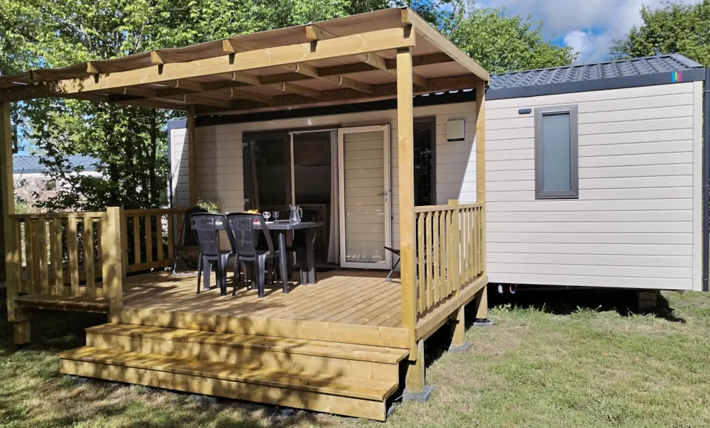 Huuraccommodatie(s) - Stacaravan - 2 Slaapkamers - Camping L'Ile Cariot