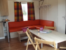 Huuraccommodatie(s) - Mobihome Dentelles 29 M²  - 2 Kamers- Pets Are Not Allowed - - Camping Le Brégoux