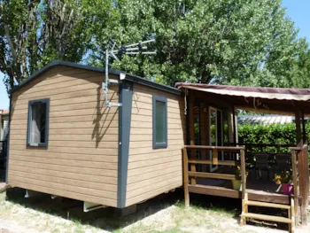 Mietunterkunft - Mobilheim Ventoux – 28 M² – 2 Schlafzimmer – Haustiere Nicht Erlaubt – - Camping Le Brégoux
