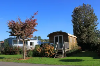 Huuraccommodatie(s) - Pipowagen Irm 20.4M² - 2 Kamers - Camping Le Marqueval