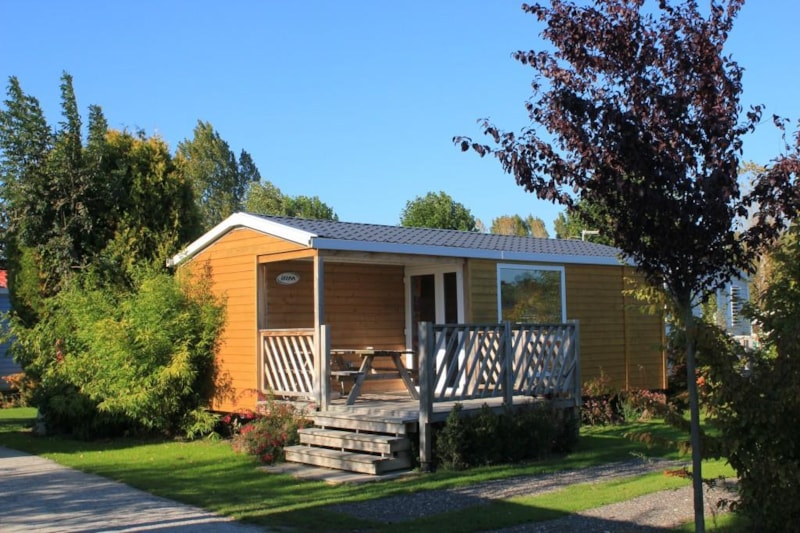 Mobilheim Loggia 25m² + Terrasse - 2 Zimmer